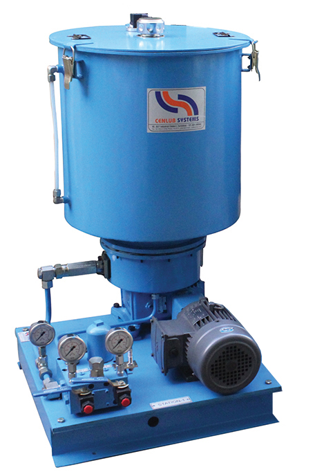 Two (Dual) Line Motorized Pump Oil with Reversing Valve